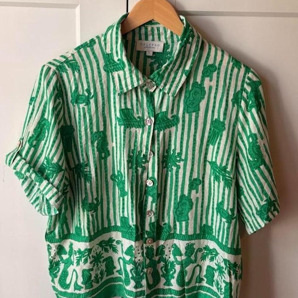 Calypso-st-bart Women's Green Shirt